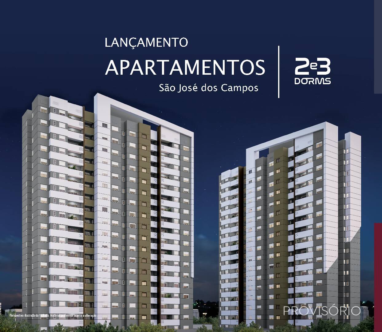 #APV02935 - Apartamento para Venda em São José dos Campos - SP