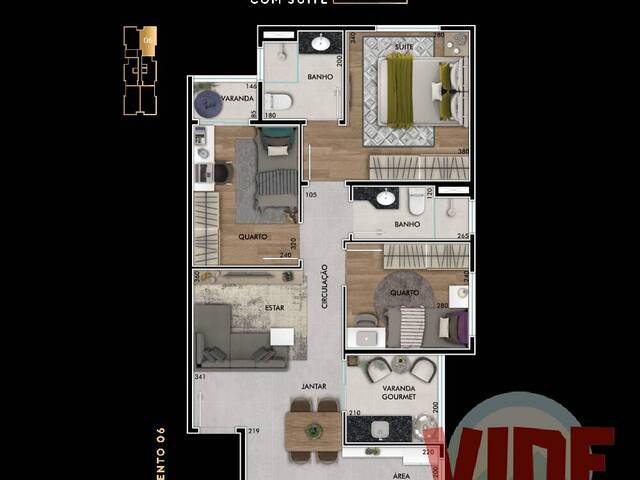 Apartamento para Venda em São José dos Campos - 3