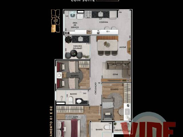 Apartamento para Venda em São José dos Campos - 2