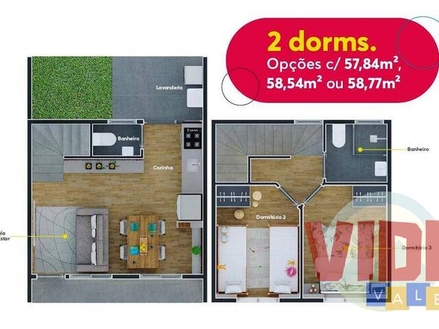 #CAV31161 - Casa em condomínio para Lançamento em São José dos Campos - SP - 1