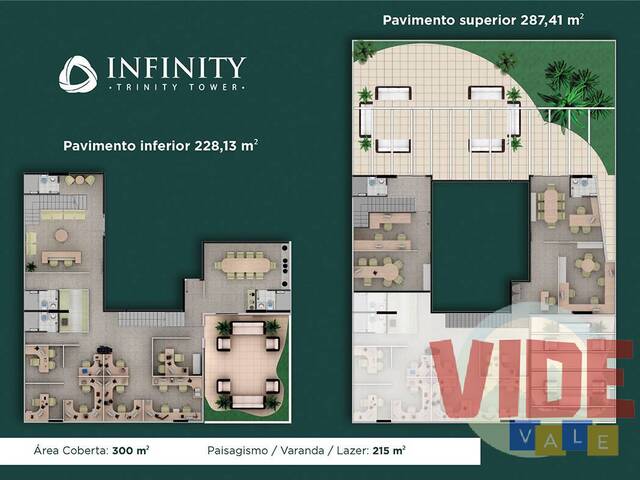 #SAL31128 - Andar Comercial para Locação em São José dos Campos - SP - 2