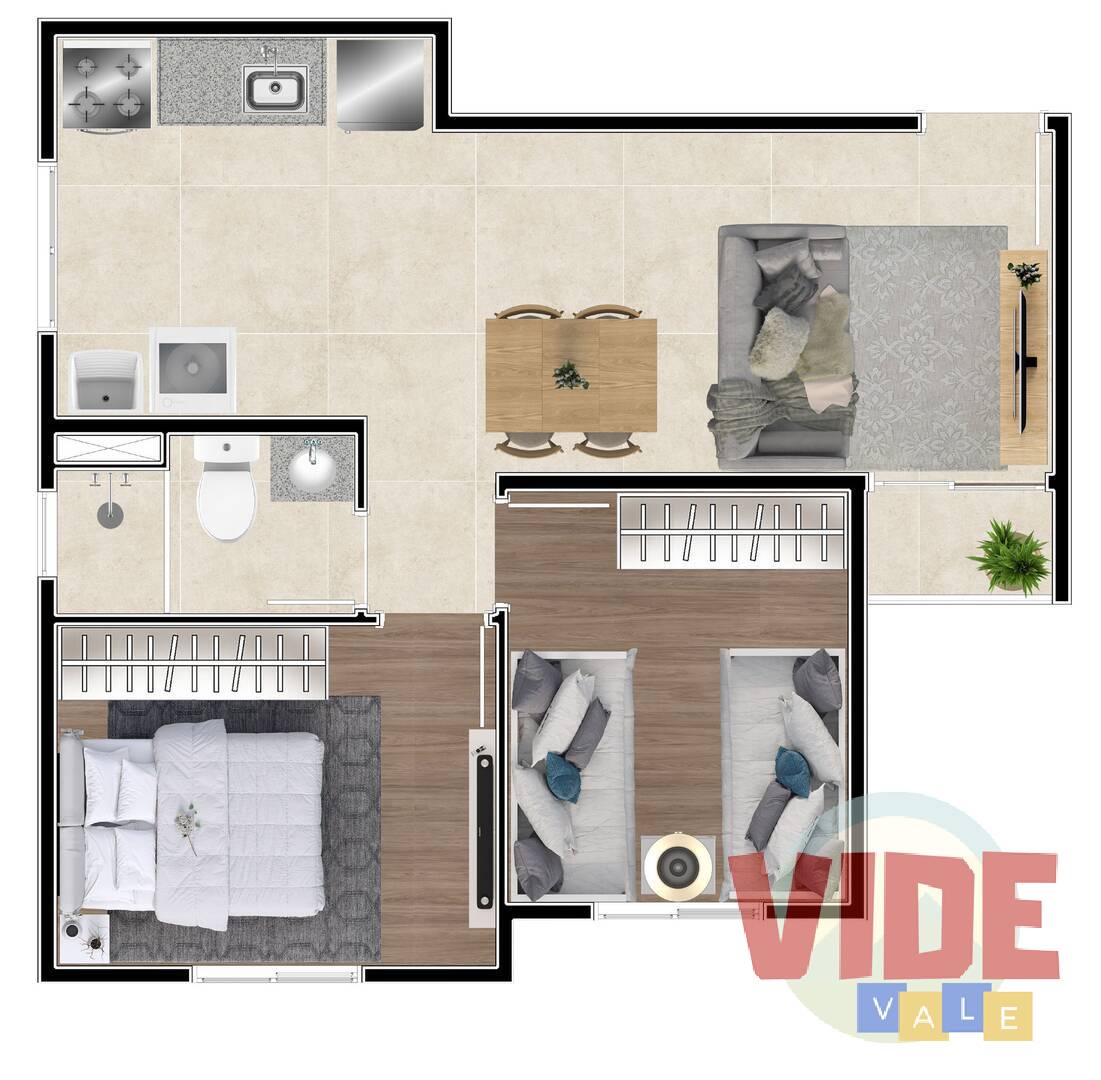 Apartamento, 2 quartos, 41 m² - Foto 23
