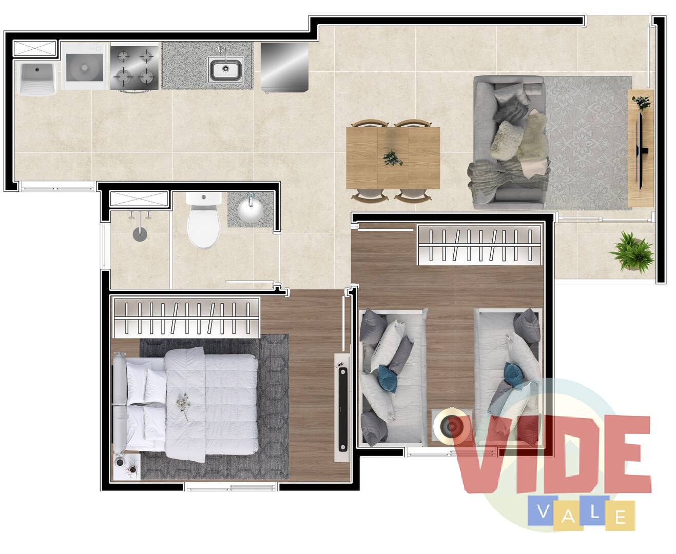Apartamento, 2 quartos, 41 m² - Foto 24