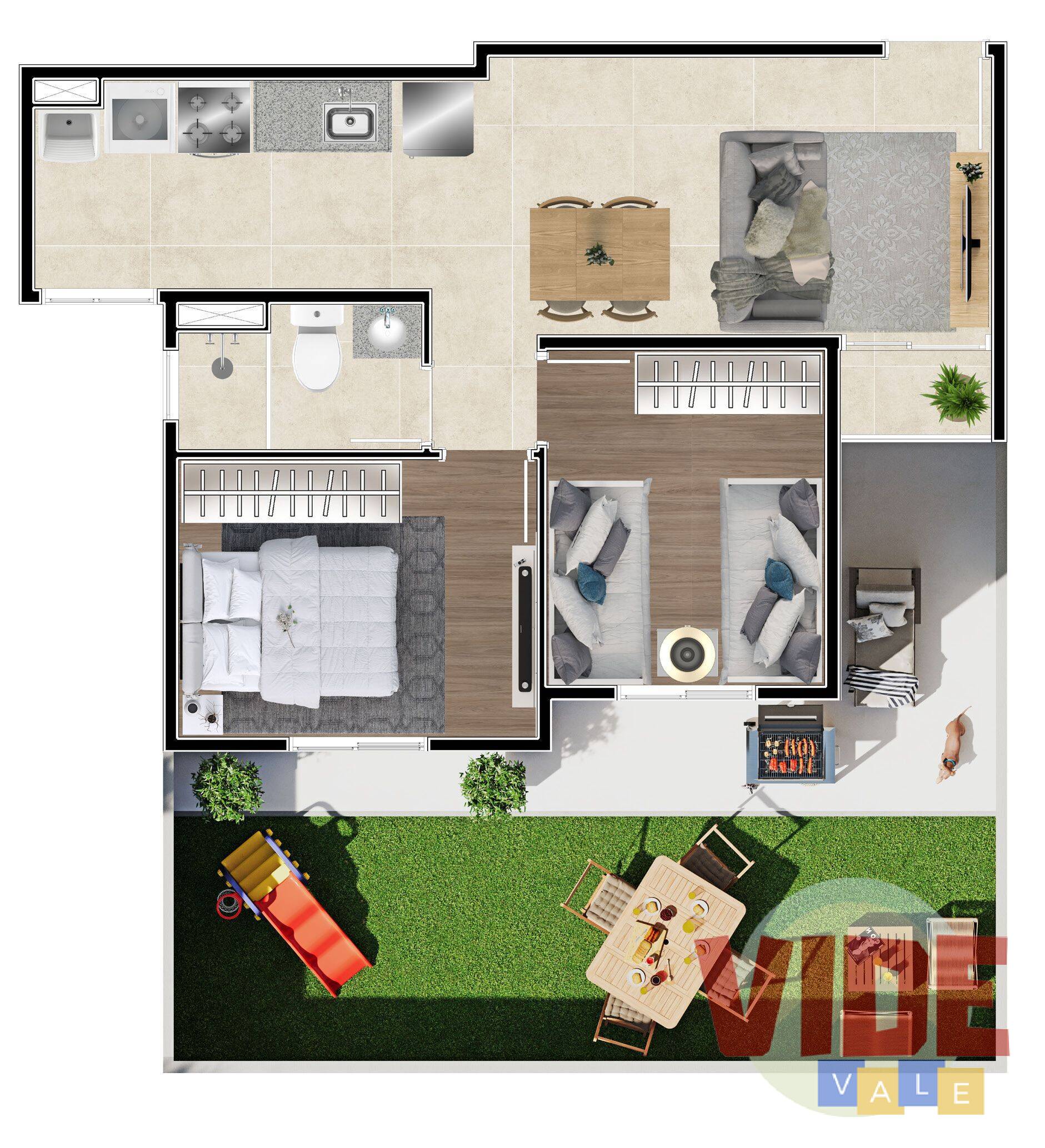 Apartamento, 2 quartos, 41 m² - Foto 26