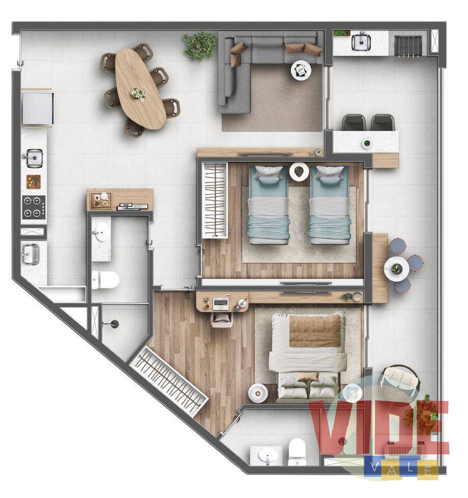 Apartamento, 2 quartos, 90 m² - Foto 16