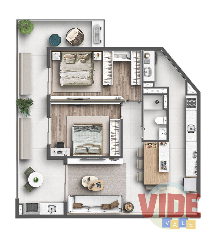 Apartamento, 2 quartos, 90 m² - Foto 18
