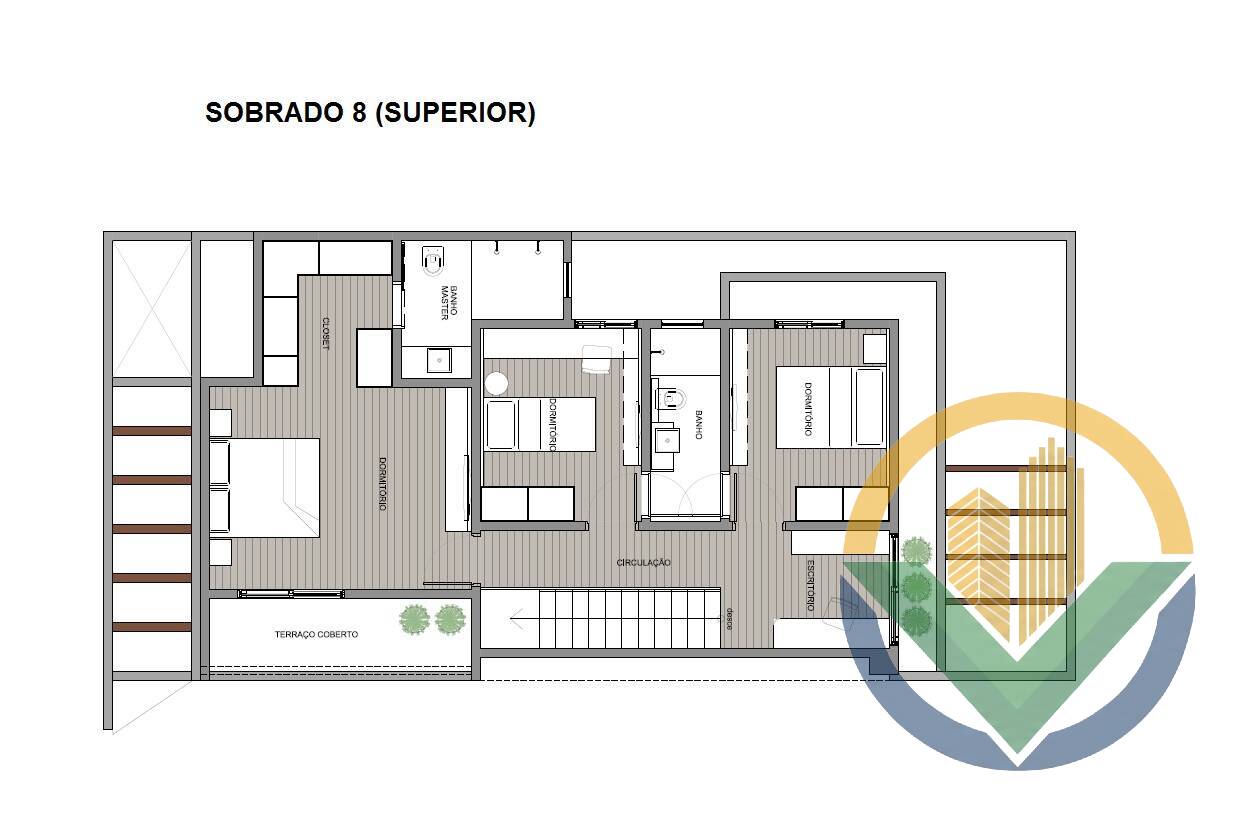 Casa de Condomínio, 3 quartos - Foto 11